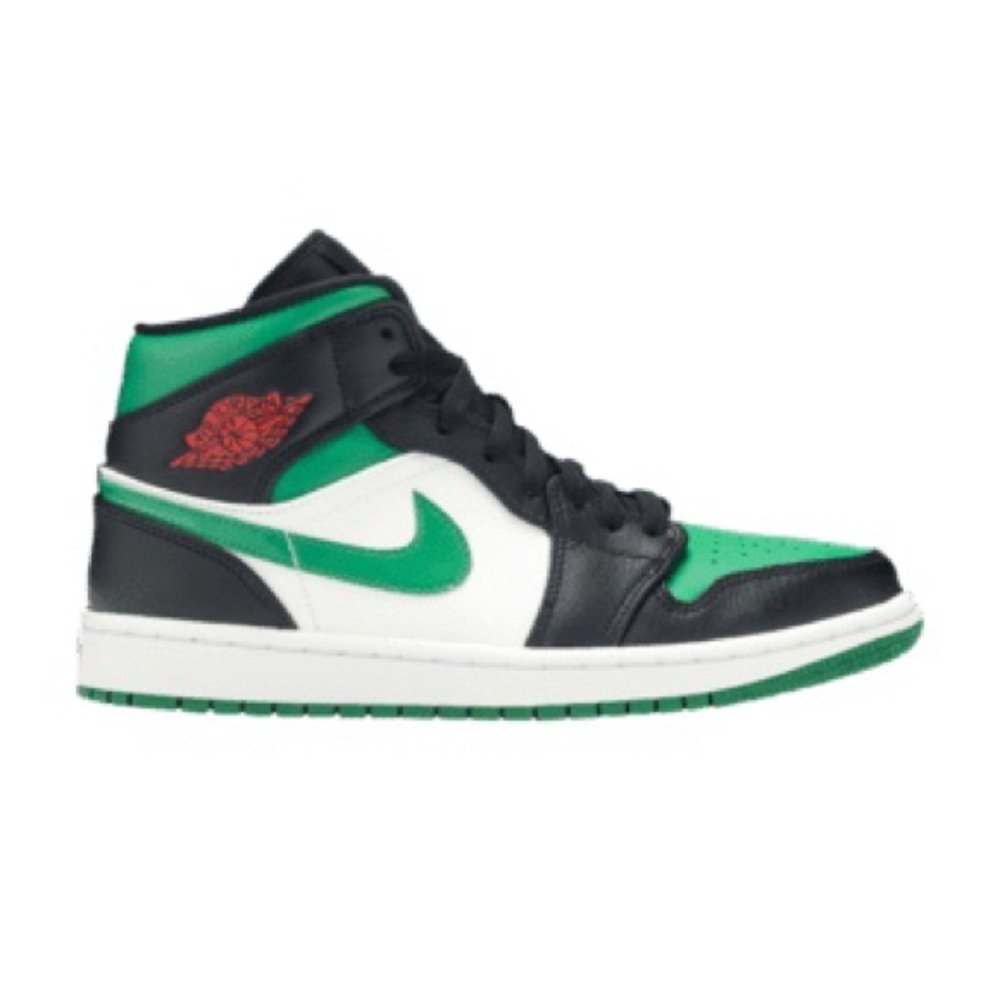 Air Jordan 1 Mid Pine Green